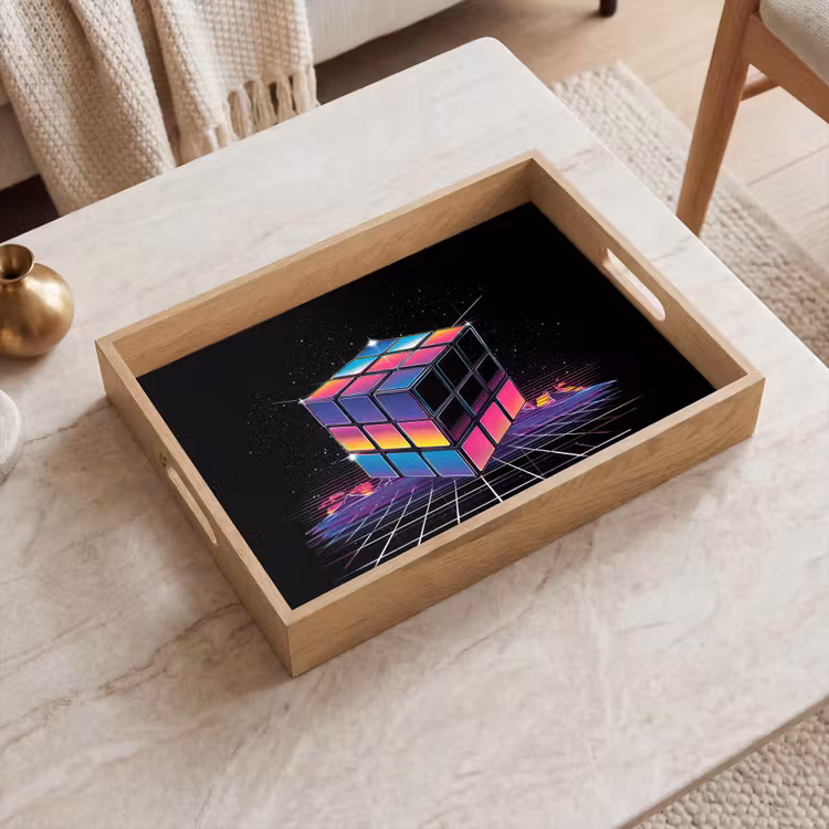 Plateau - Cube - Coloré - Grille — 2