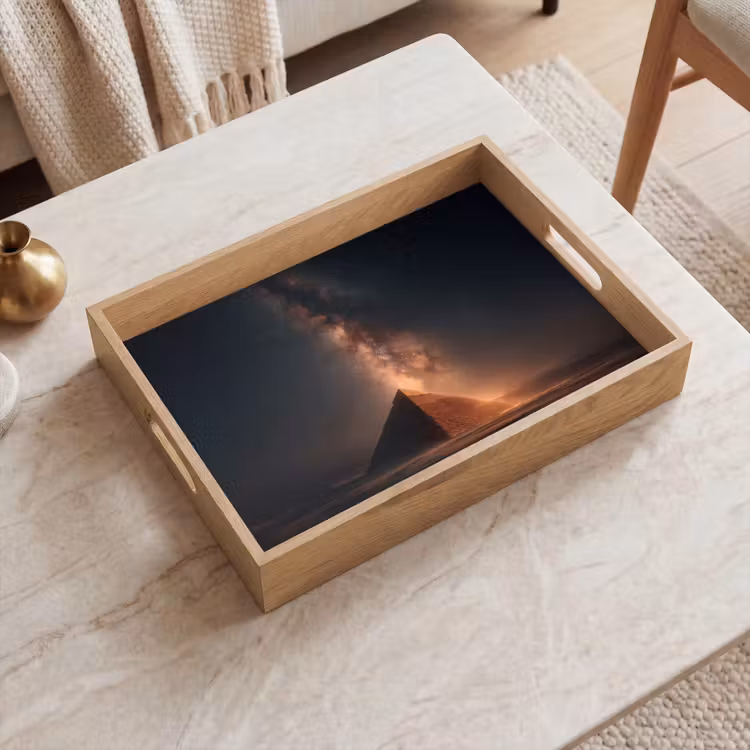 Plateau - Pyramide - Désert - Lumière — 2