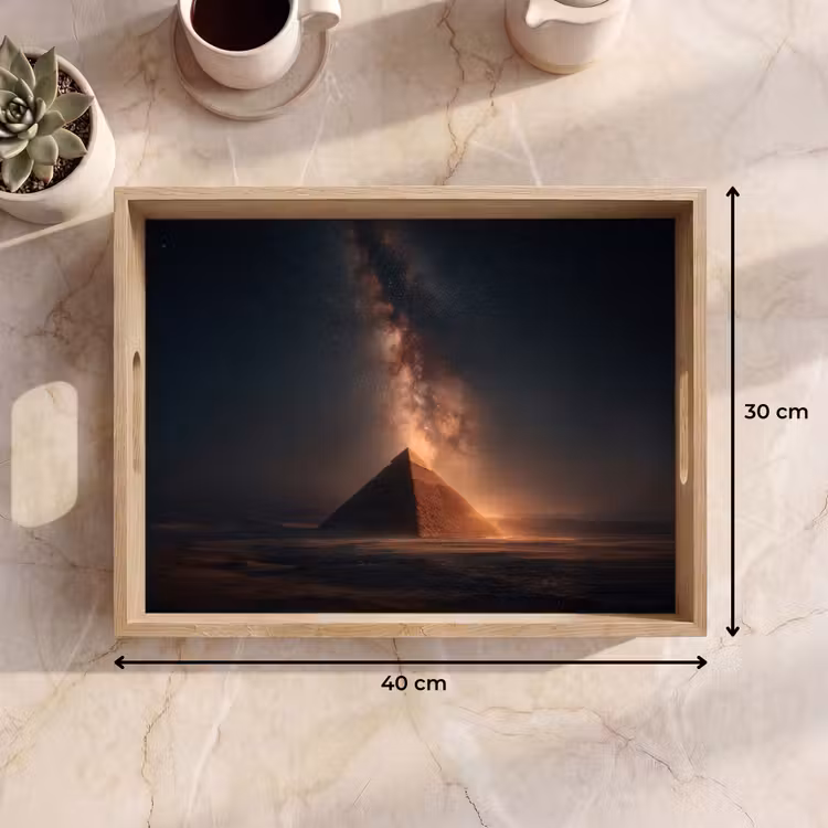 Plateau - Pyramide - Désert - Lumière — 7