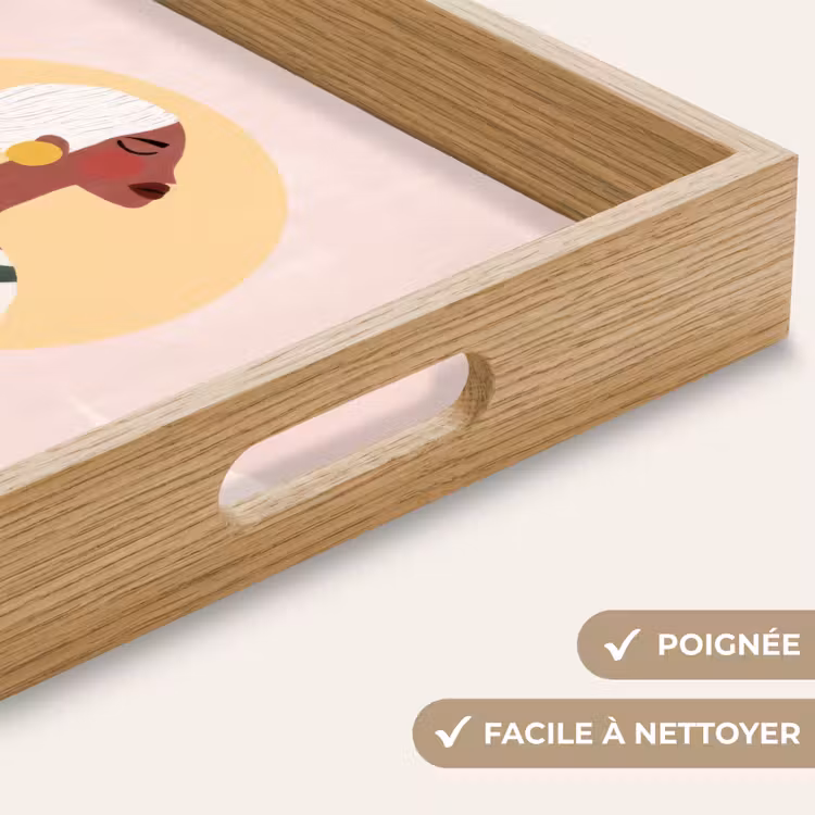 Plateau - Femme - soleil - coloré — 8