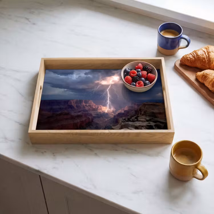 Plateau - Eclairs - Nuages - Canyon — 3