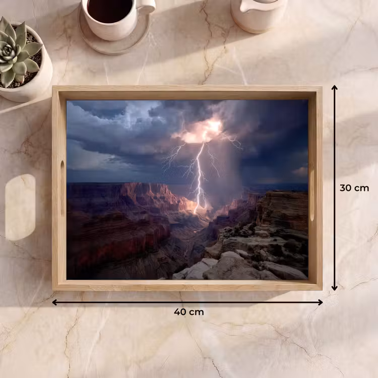 Plateau - Eclairs - Nuages - Canyon — 7
