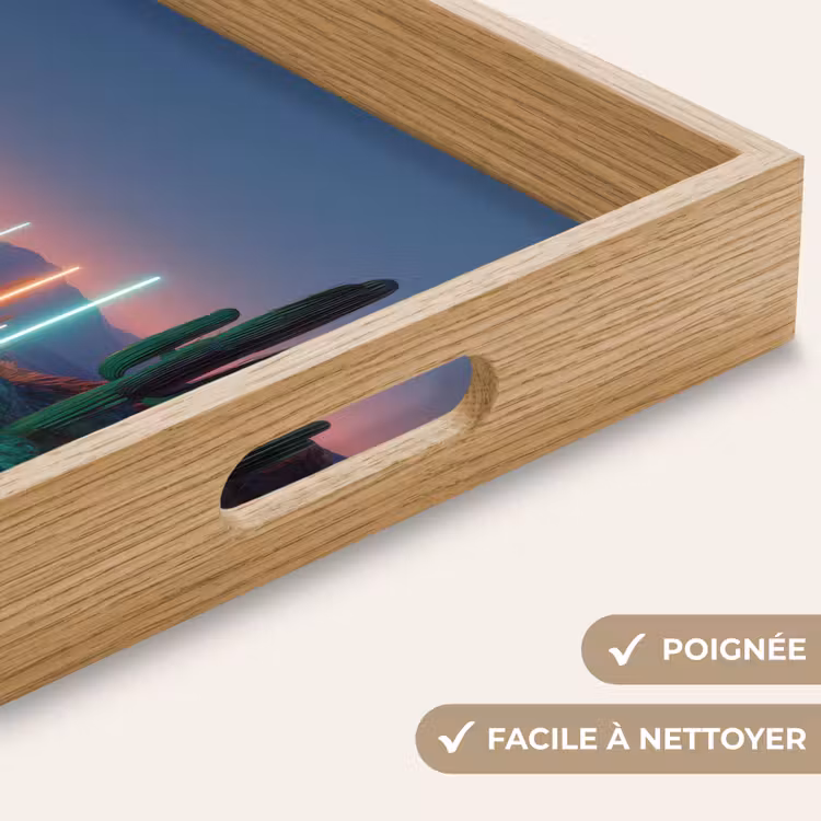 Plateau - Cactus - Piliers de lumière - Coucher de soleil — 8