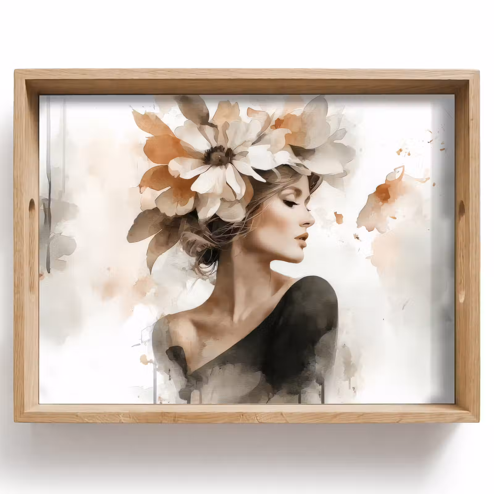 Plateau - Fleur - Portrait - Visage — 1