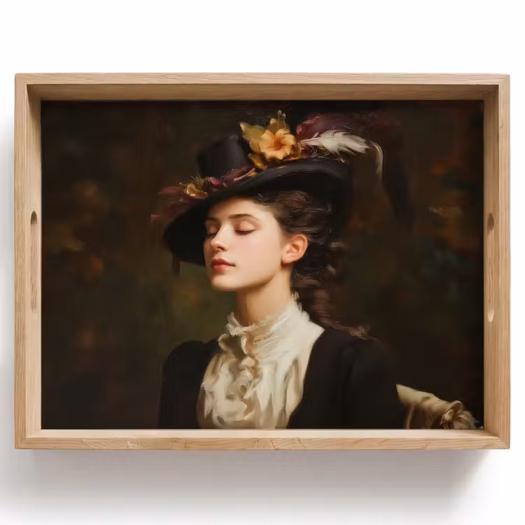 Plateau - Femme - Victorienne - Portrait — 1