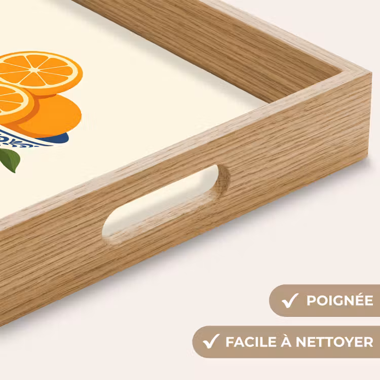Plateau - Bol - Minimaliste - Orange - Oranges — 8