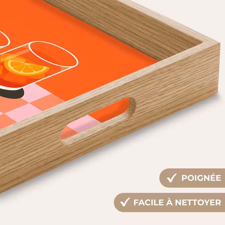 Plateau - Orange - Lunettes - Orange — 8