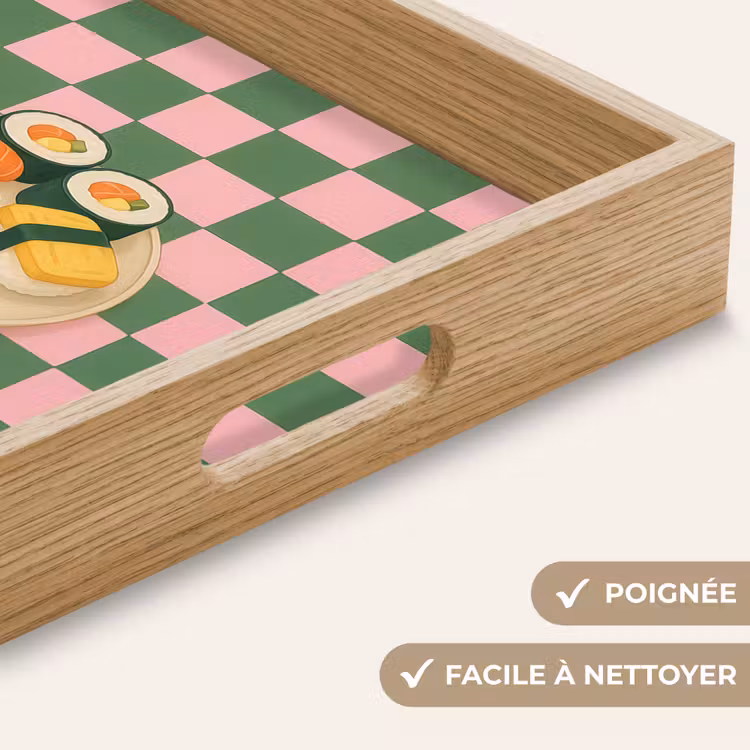 Plateau - Sushi - Assiette - Bloquée - Verte — 8