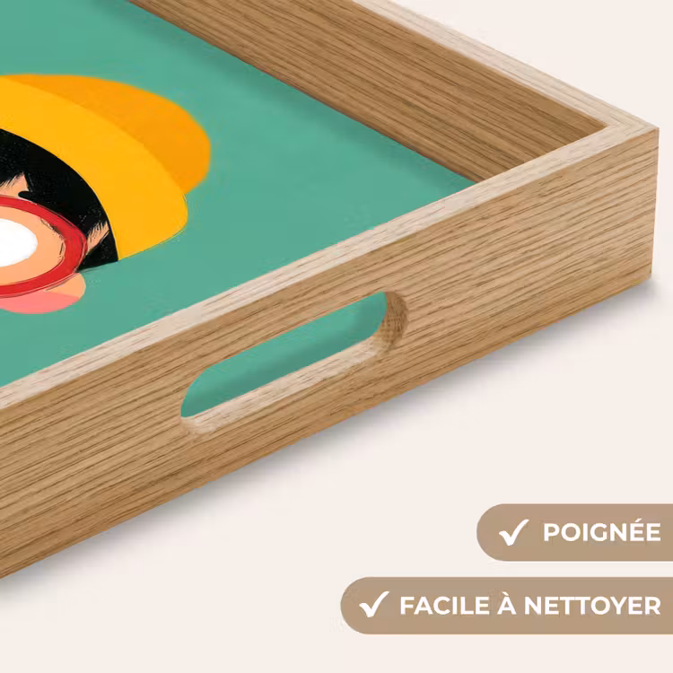 Plateau - Garçon - Cartoon - Lunettes - Chapeau — 8