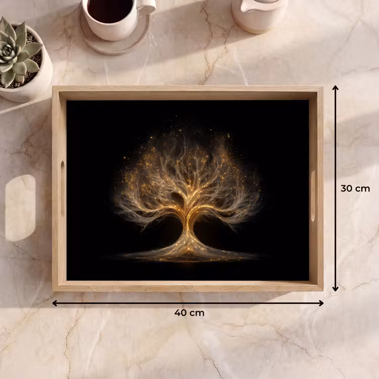 Plateau - Lumières - Arbre - Abstrait - Noir — 7