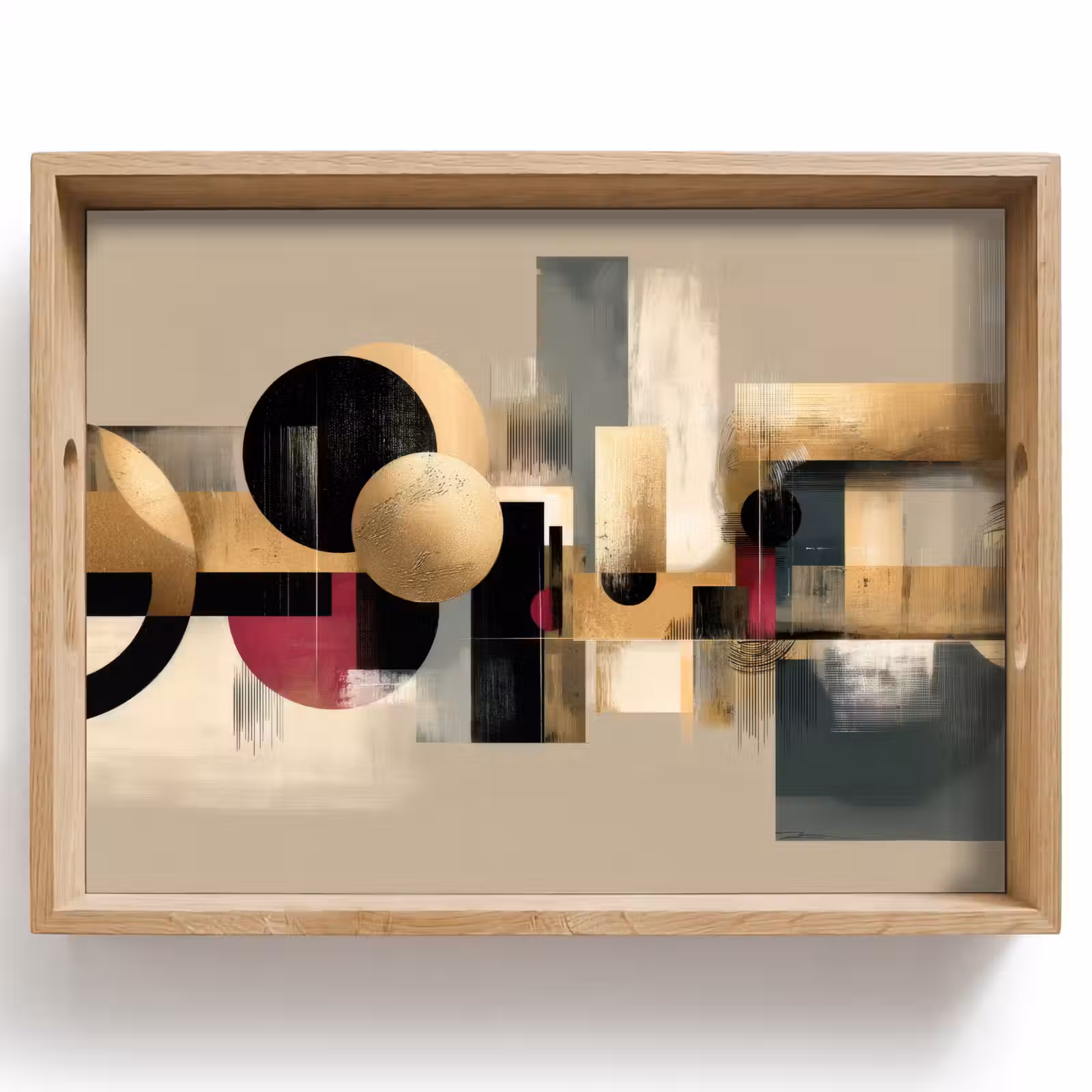 Plateau - Abstrait - Formes - Beige - Textures — 1