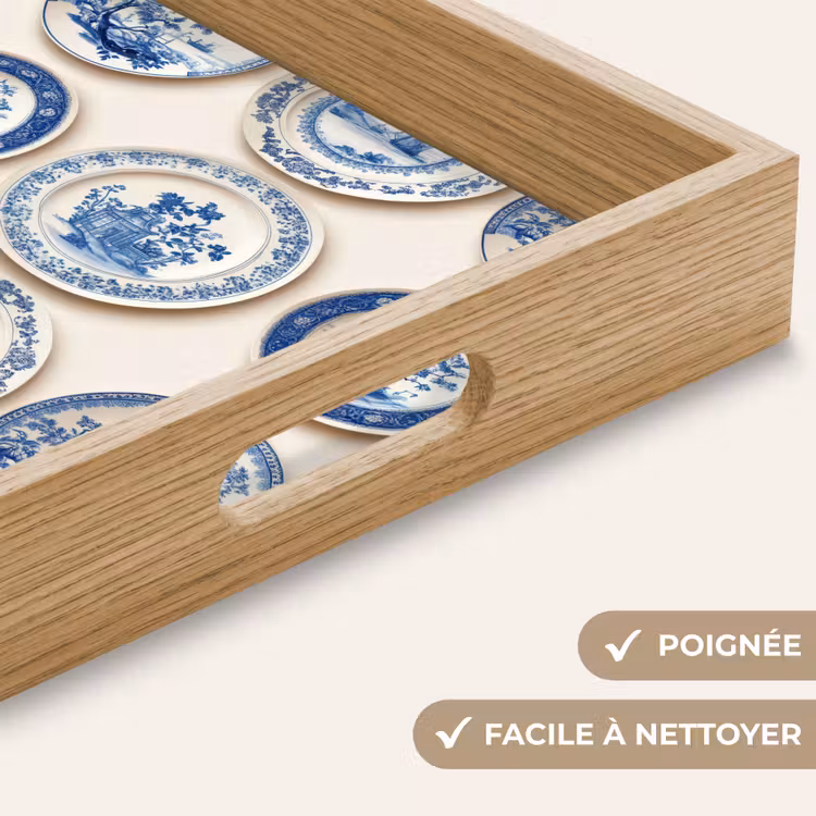 Plateau - Panneaux - Arbres - Plantes - Bleu — 8