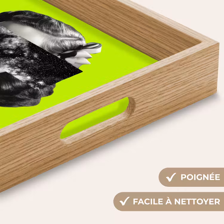 Plateau - Femme - Ciel étoilé - Vert — 8