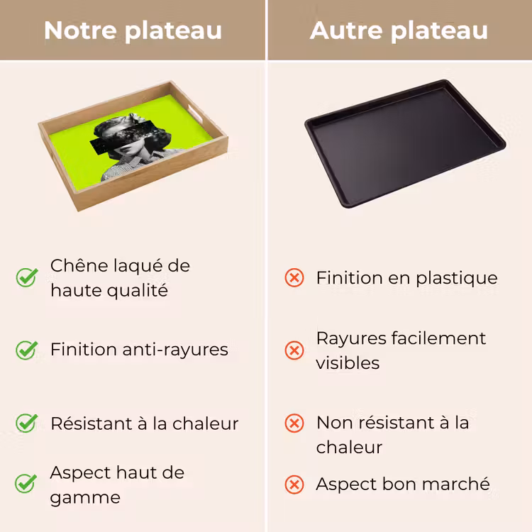Plateau - Femme - Ciel étoilé - Vert — 9