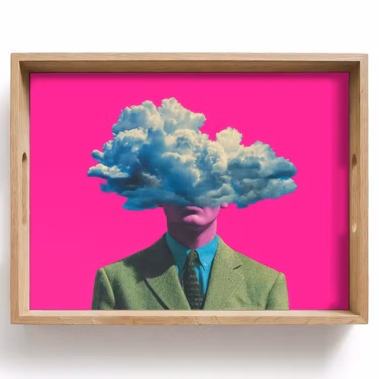 Plateau - Homme - Costume - Nuage - Rose — 1
