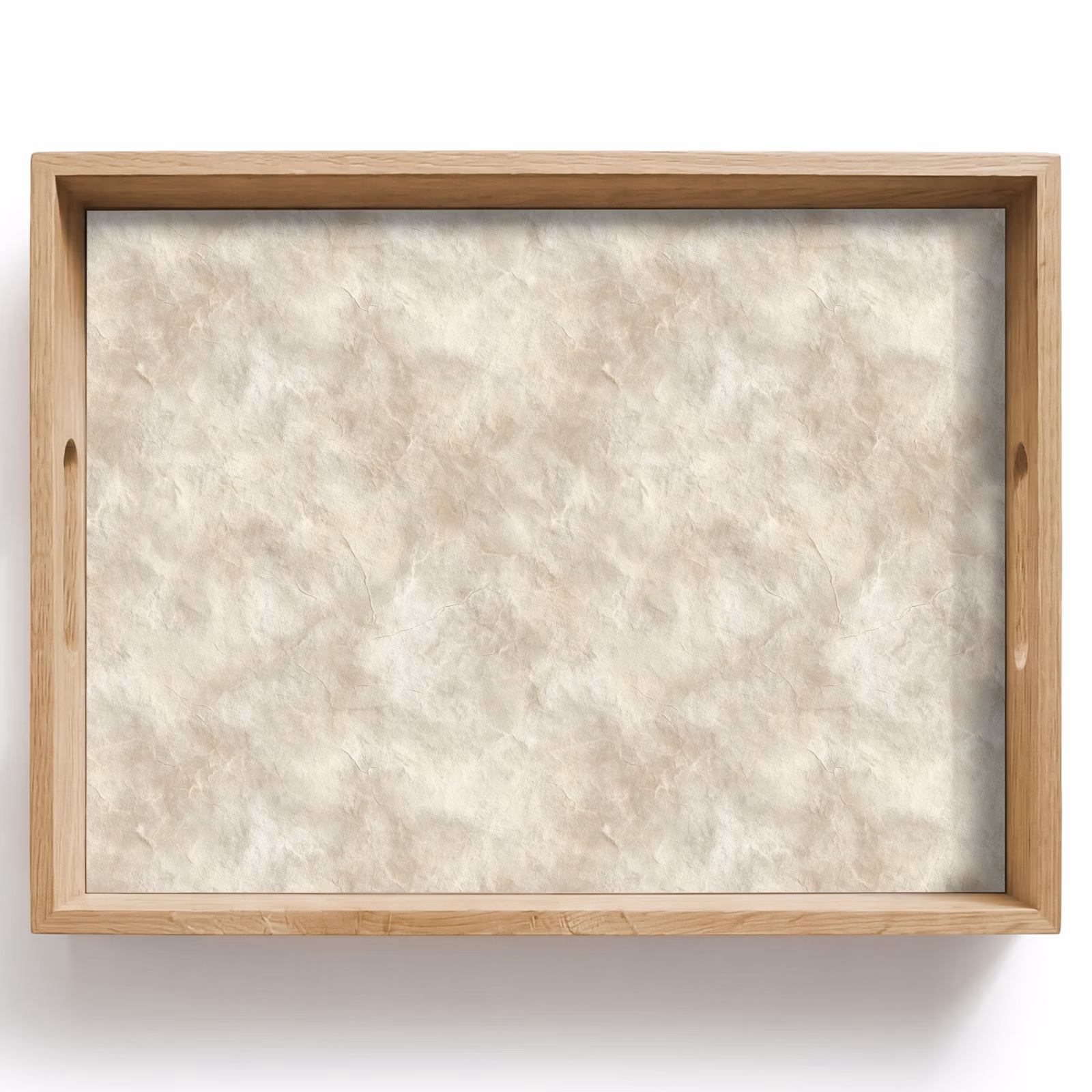Plateau - Beige - Structure en relief - Pierre naturelle — 1