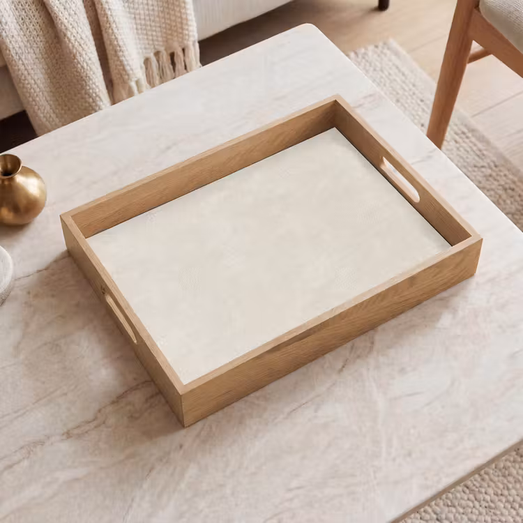 Plateau - Couleur sable - Moderne - Lisse — 2