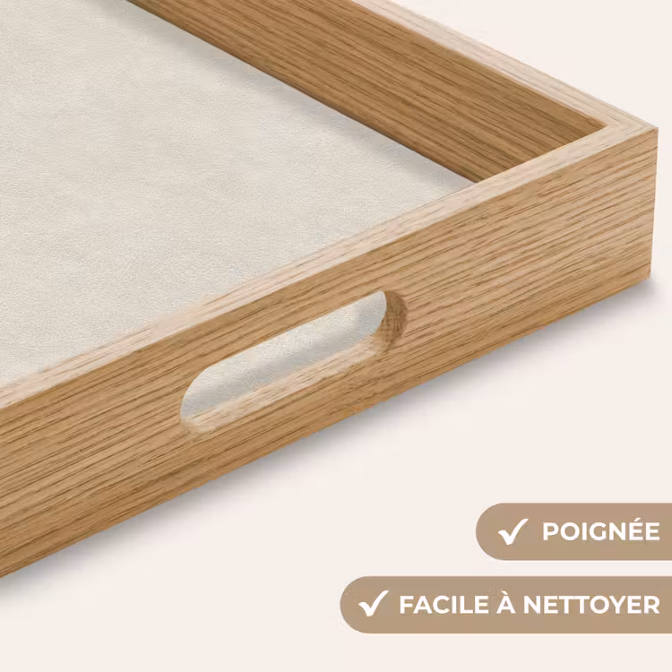 Plateau - Couleur sable - Moderne - Lisse — 8