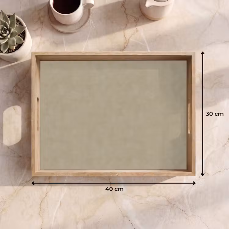 Plateau - Couleur taupe - Texture nuageuse - Naturelle — 7