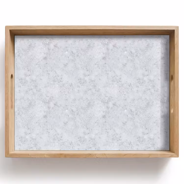 Plateau - Gris - Effet terrazzo - Béton — 1