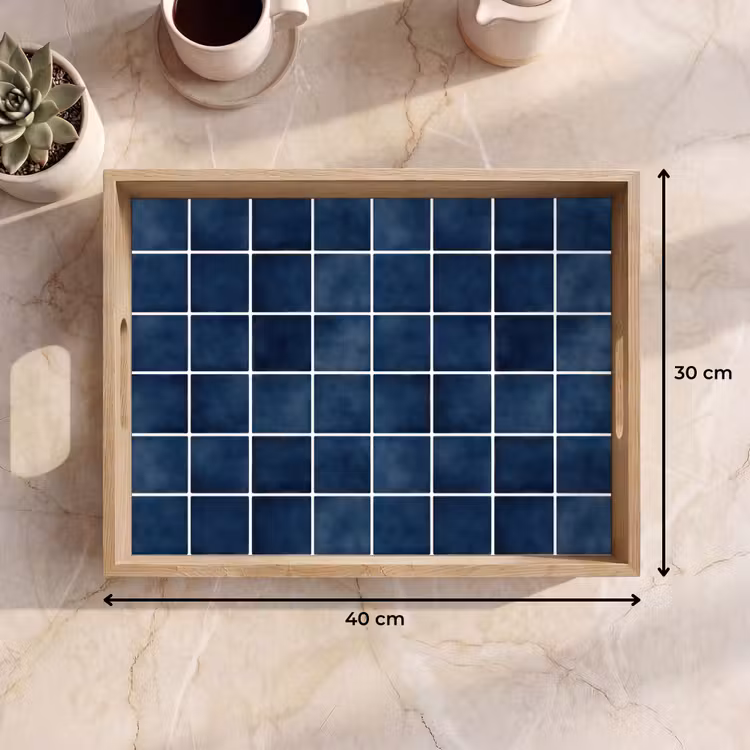 Plateau - Carrelage - Moderne - Bleu — 7