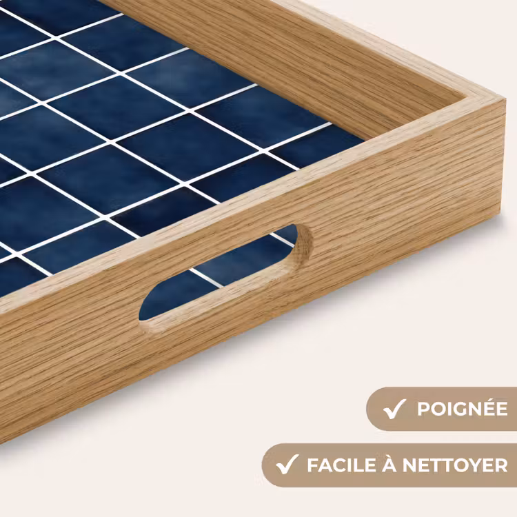 Plateau - Carrelage - Moderne - Bleu — 8