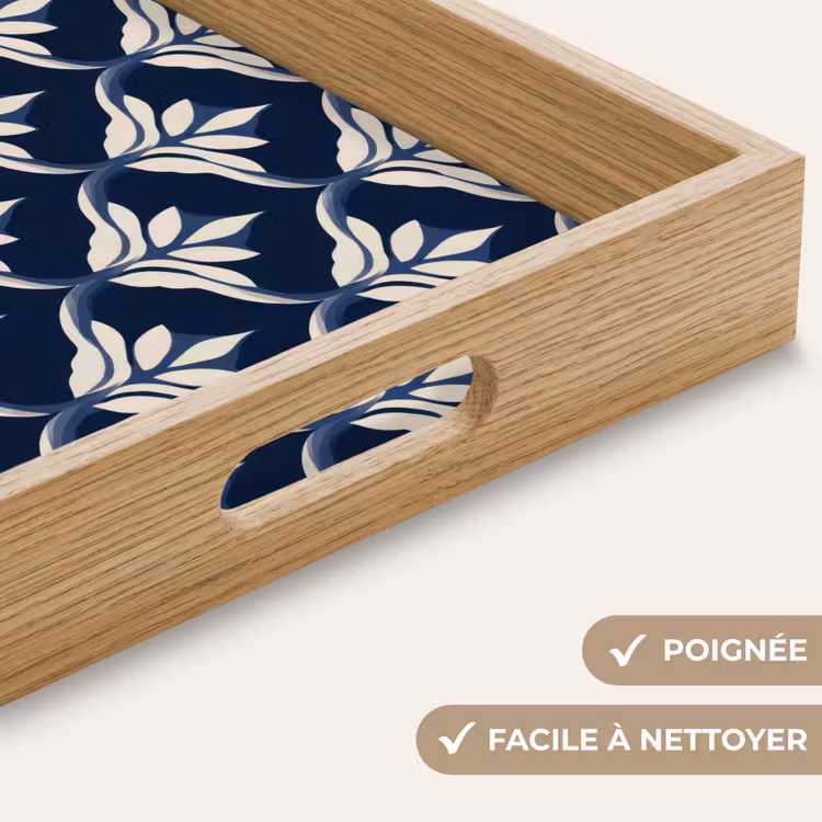 Plateau - Moderne - Design - Bleu — 8