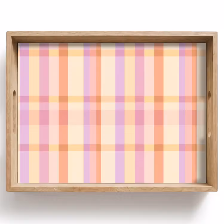 Plateau - Pastel - motif off - Géométrique — 1
