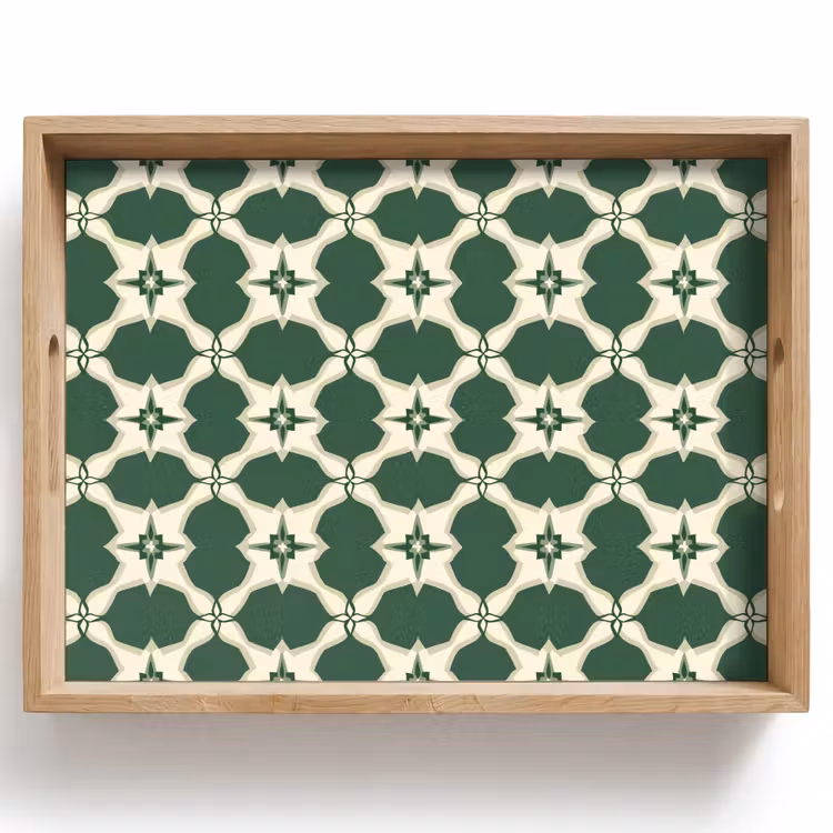 Plateau - Carrelage - Classic - Vert — 1