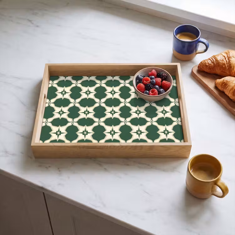 Plateau - Carrelage - Classic - Vert — 3