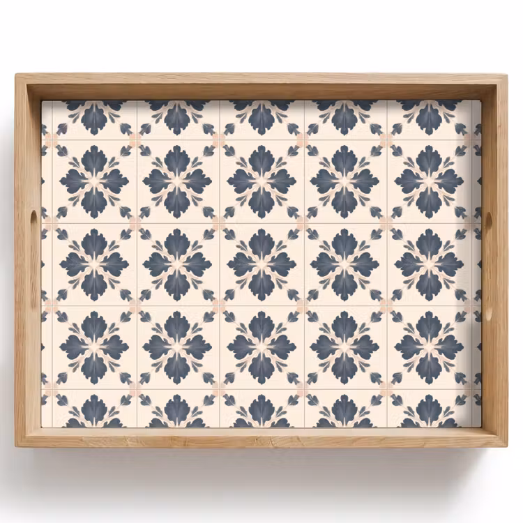 Plateau - Forme de feuille - Classique - Colorée — 1