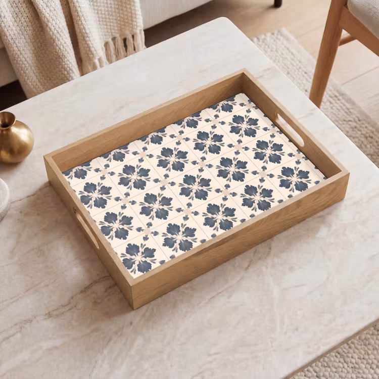 Plateau - Forme de feuille - Classique - Colorée — 2