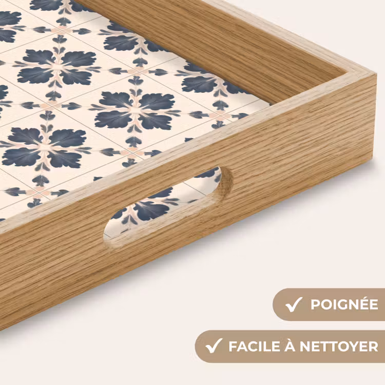 Plateau - Forme de feuille - Classique - Colorée — 8