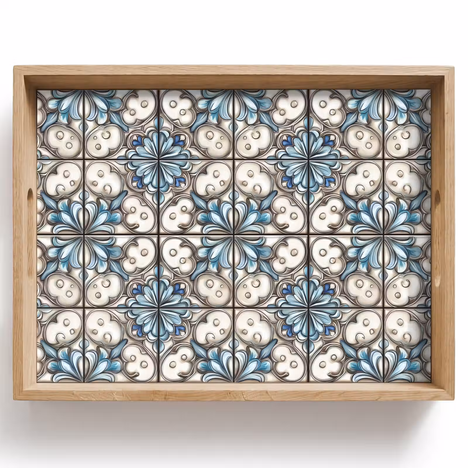 Plateau - Baroque - Tile - Coloré — 1