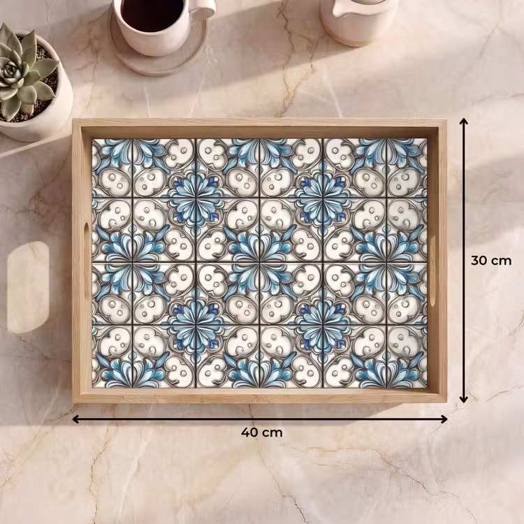 Plateau - Baroque - Tile - Coloré — 7