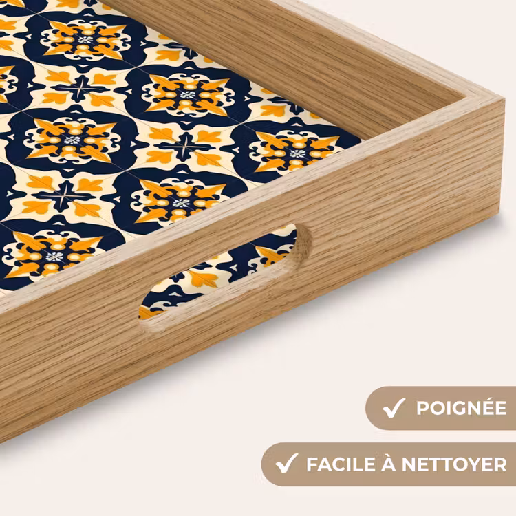 Plateau - Motif - Carrelage décoratif - Coloré — 8