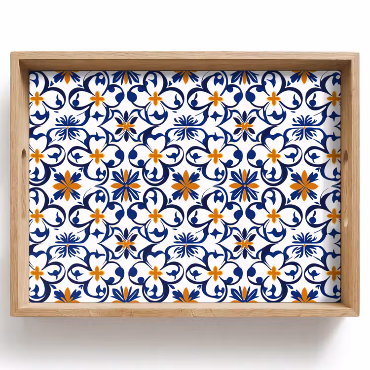 Plateau - Motif - Moderne - Coloré — 1