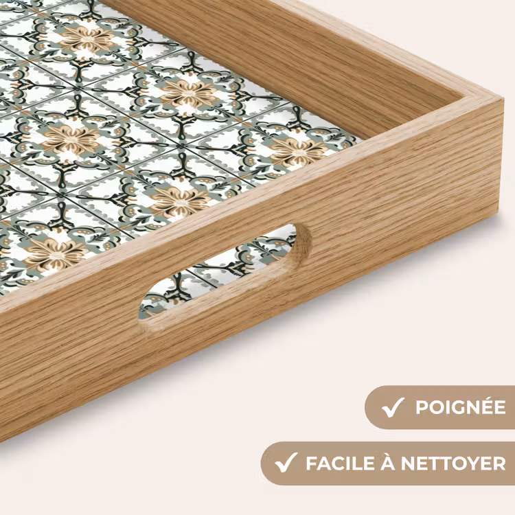 Plateau - Floral - Intemporel - Coloré — 8
