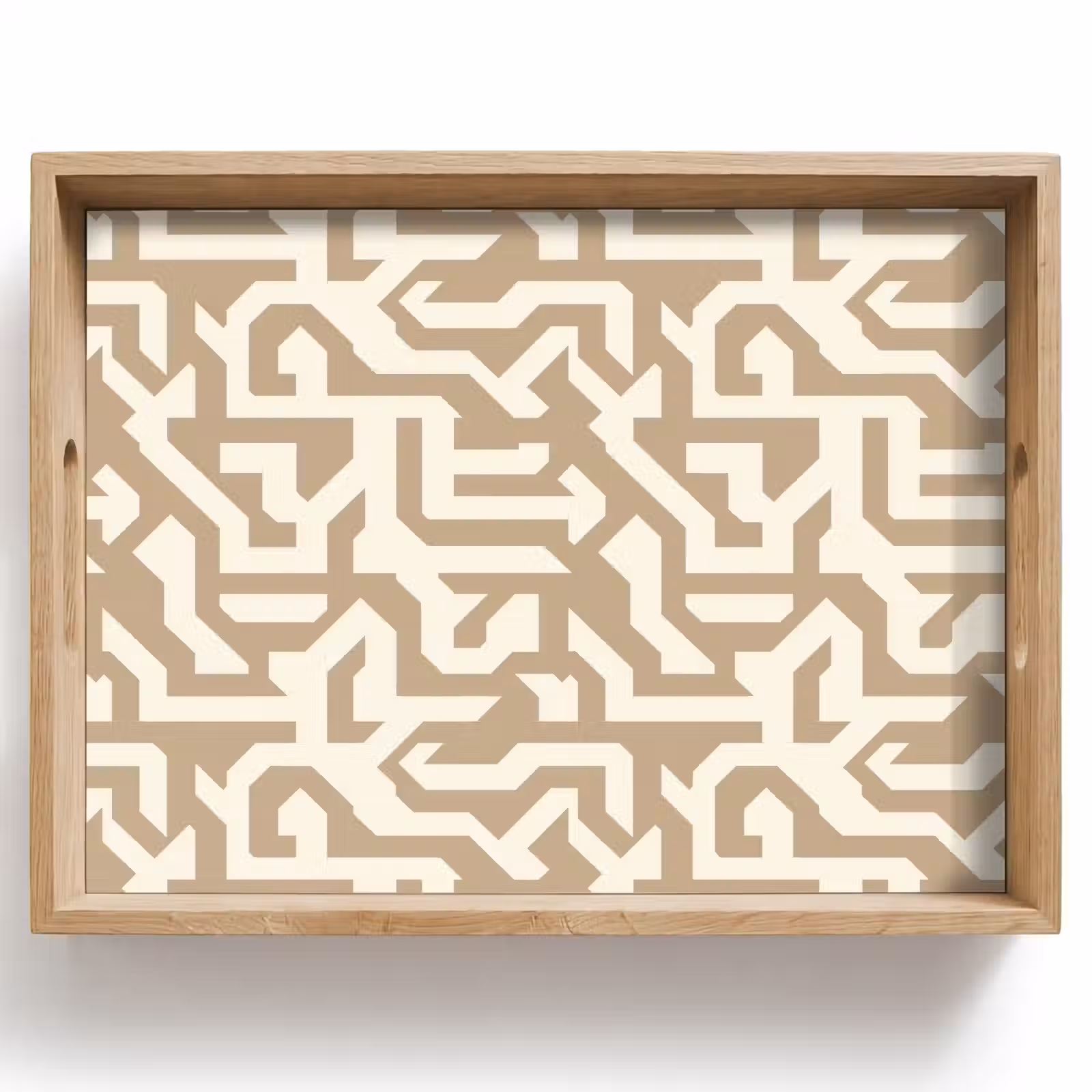 Plateau - Moderne - Abstrait - Beige — 1