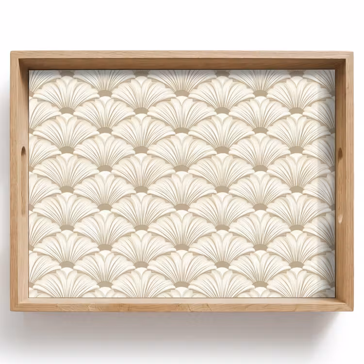 Plateau - Classic - Art - Beige — 1