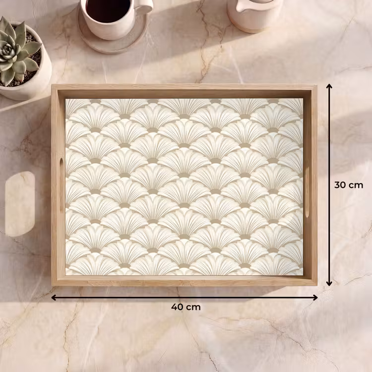 Plateau - Classic - Art - Beige — 7
