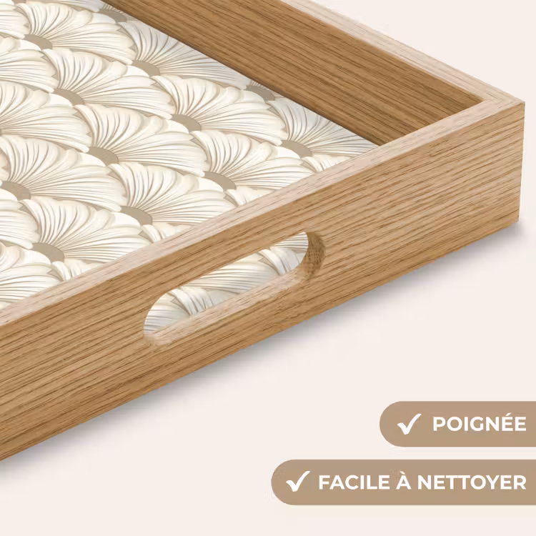 Plateau - Classic - Art - Beige — 8