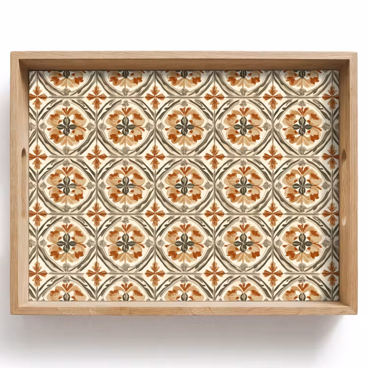 Plateau - Elégant - Antique - Coloré — 1