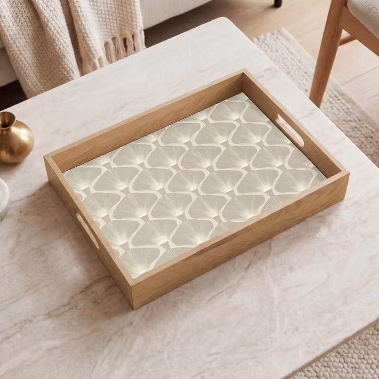 Plateau - Panneau - Ginkgo - Sable — 2