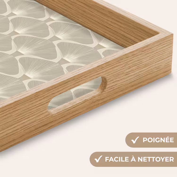Plateau - Panneau - Ginkgo - Sable — 8