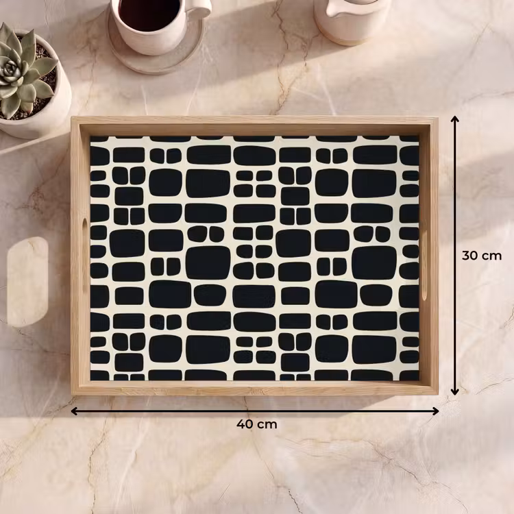 Plateau - Moderne - Organic - Noir — 7