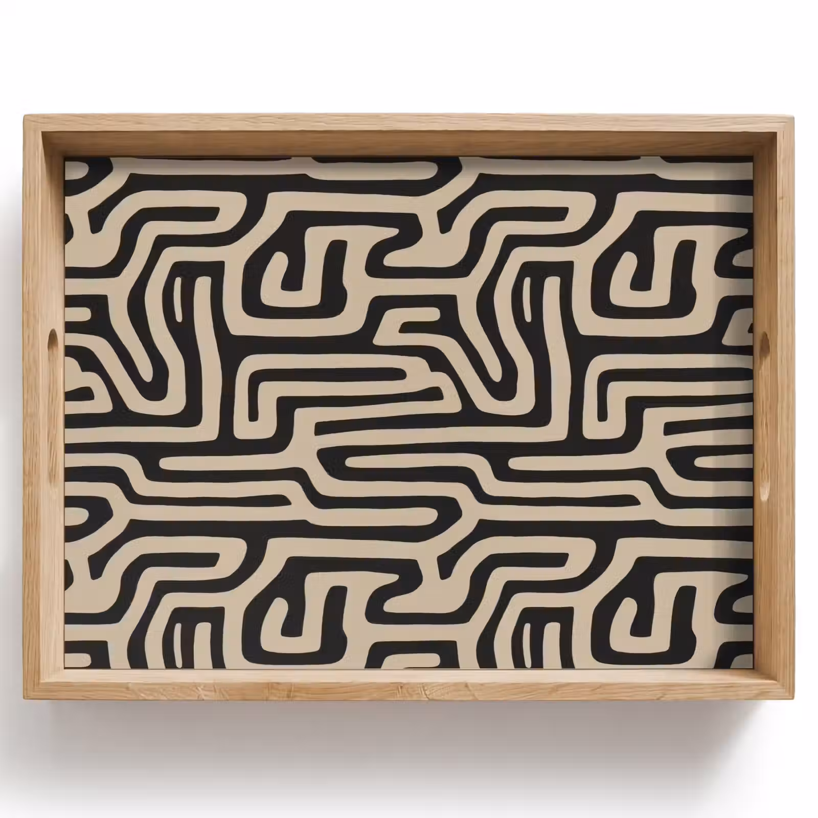 Plateau - Graphique - Lignes - Noir — 1