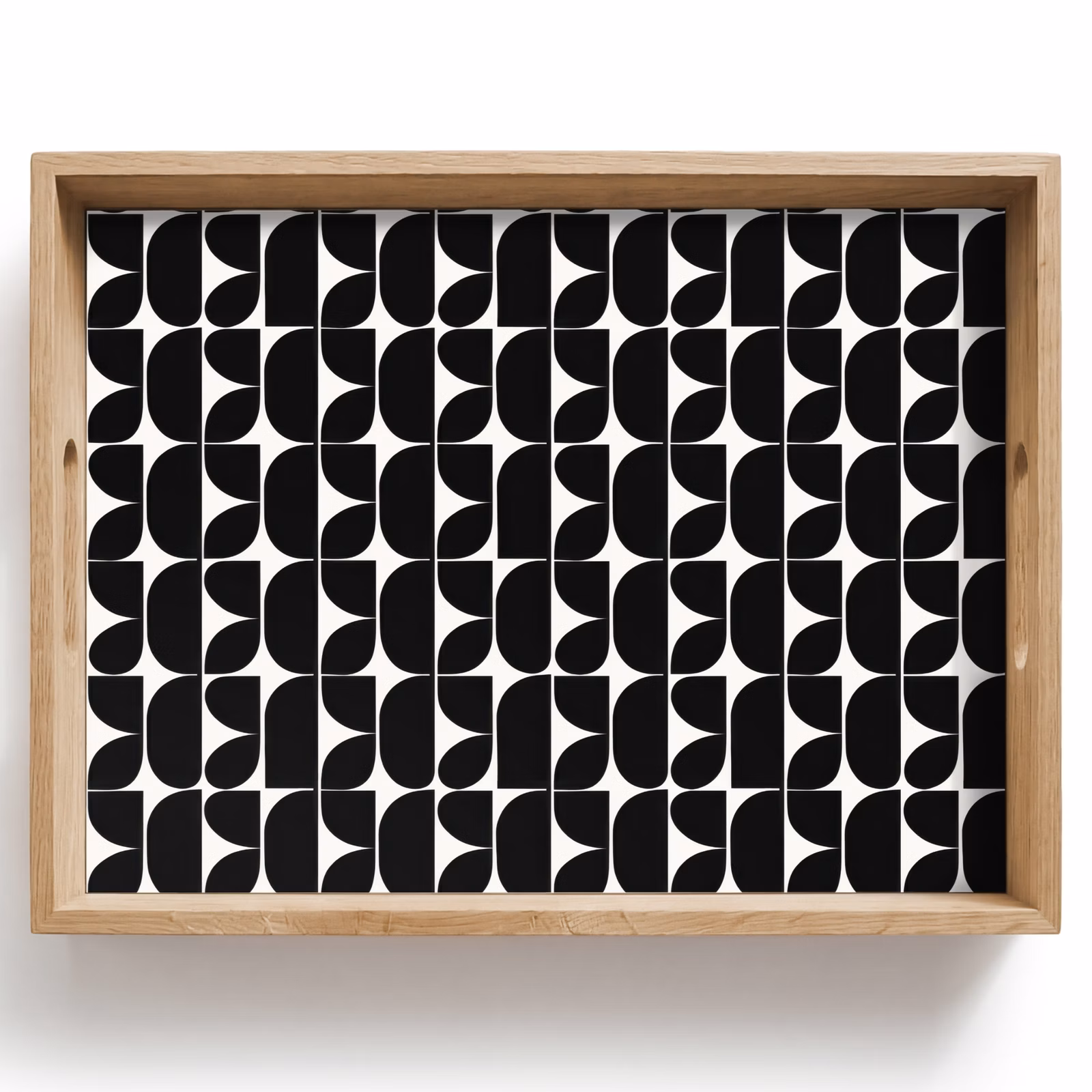 Plateau - Moderne - Géométrique - Noir — 1