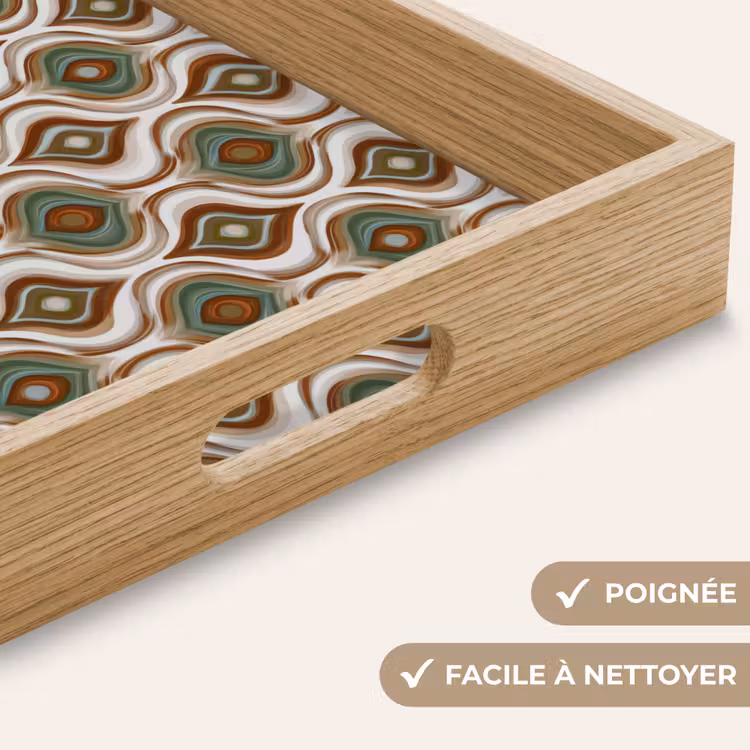 Plateau - Motif - Motif - Coloré — 8