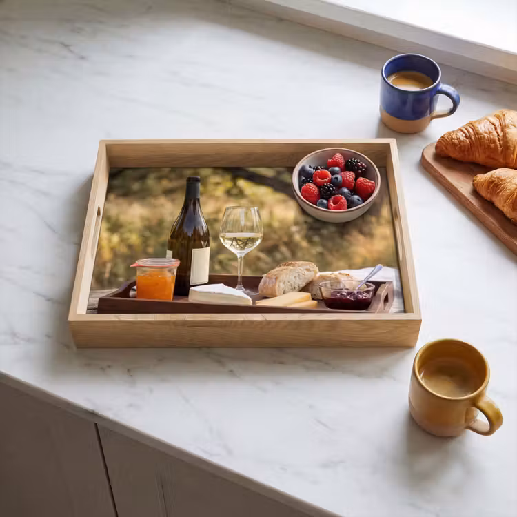 Plateau - Pique-nique - Vin - Plateau de fromage — 3